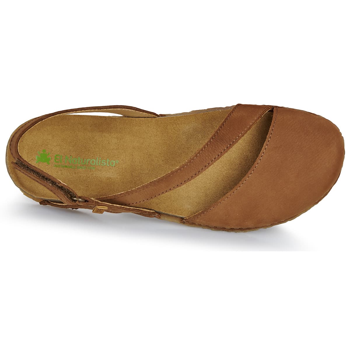 Women's Sandals El Naturalista Brown
