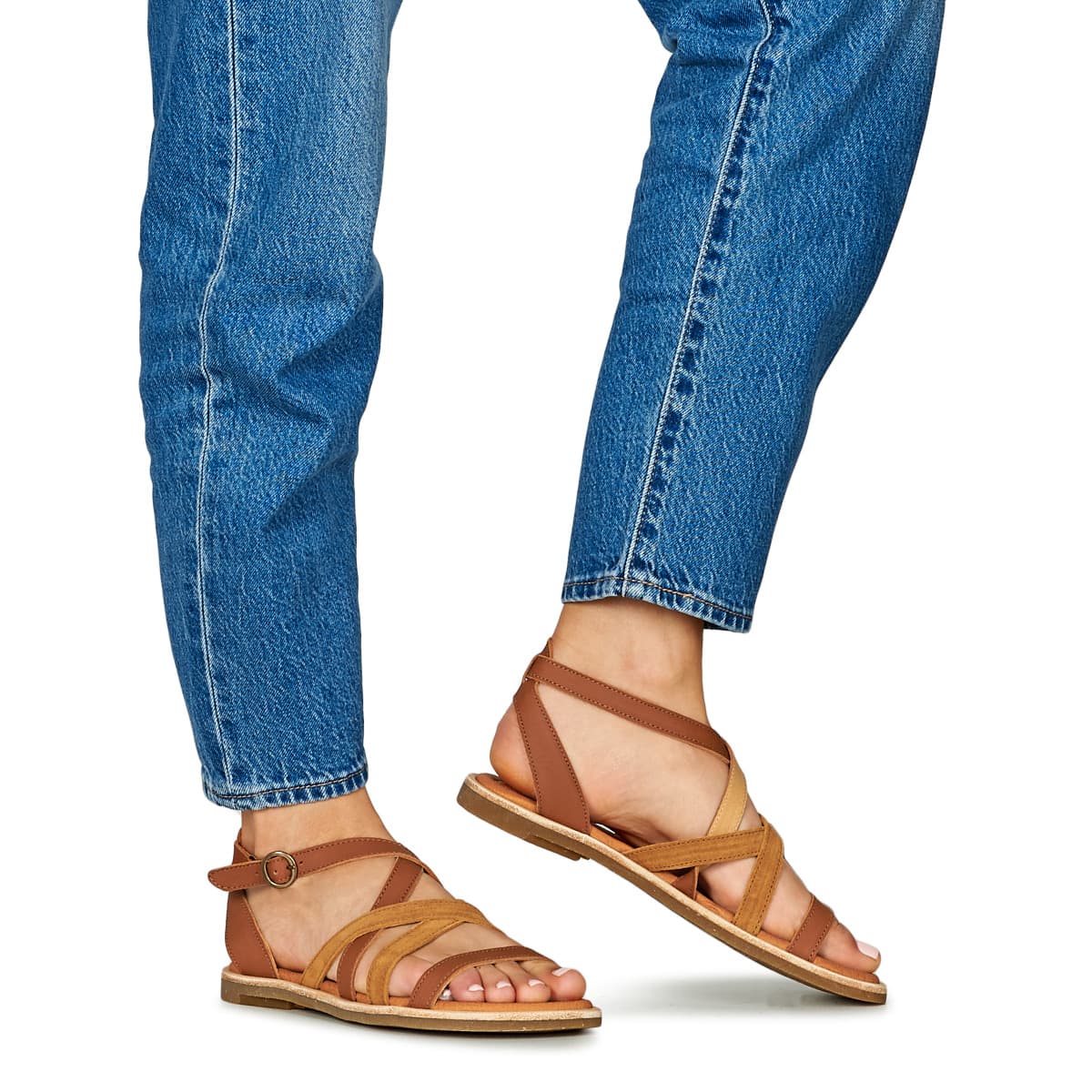 Women's Sandals El Naturalista Brown