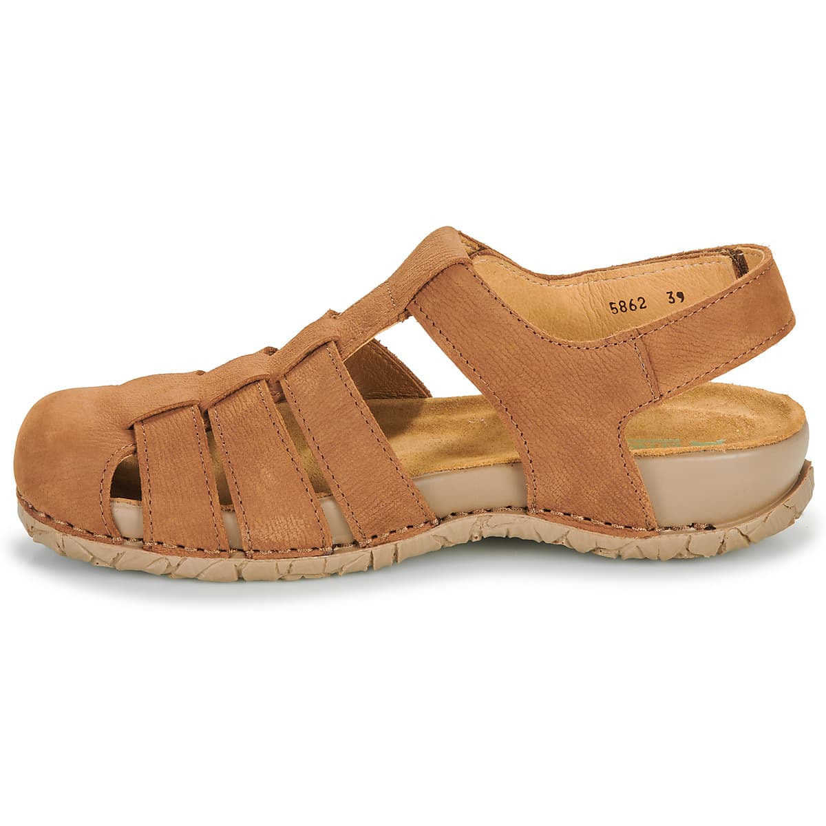 Women's Sandals El Naturalista Brown