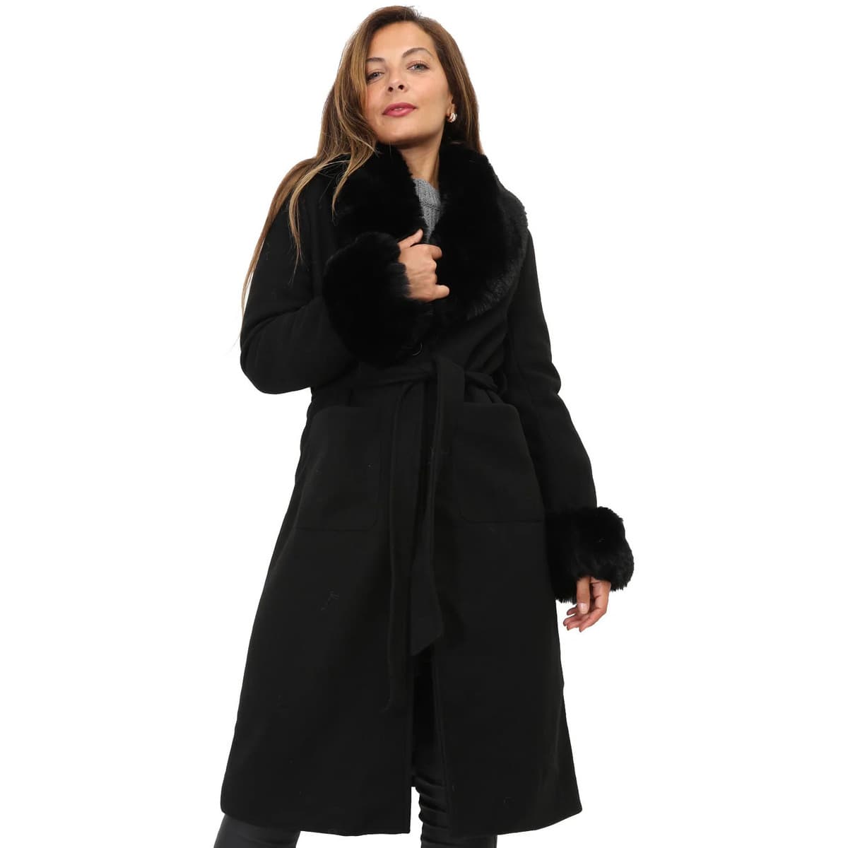Women's Coats La Modeuse Black