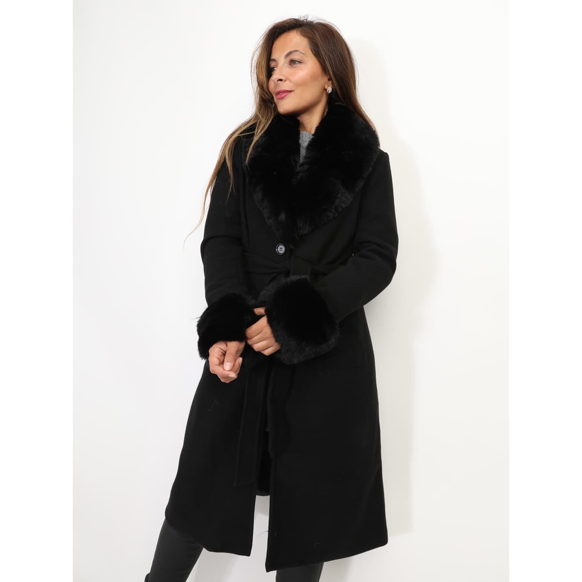 Women's Coats La Modeuse Black