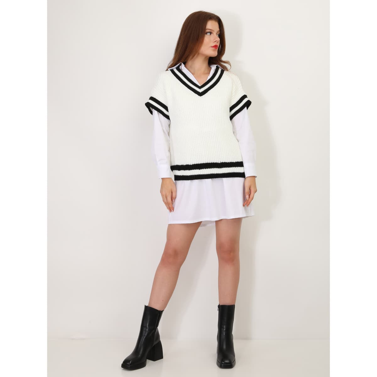 Women's Sweaters La Modeuse White