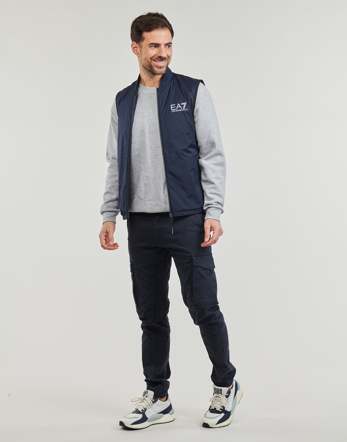 Men's Jackets EA7 Blue