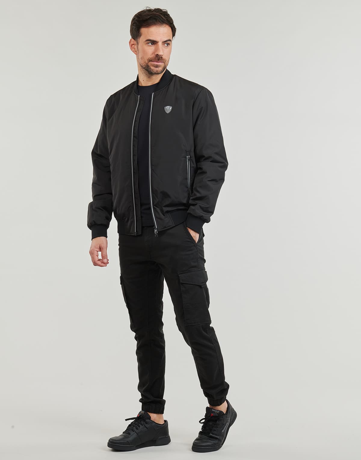 Men's Jackets EA7 Black