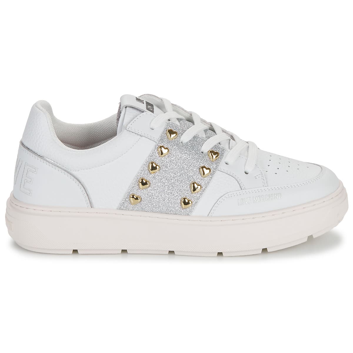 Women's Sneakers Love Moschino White