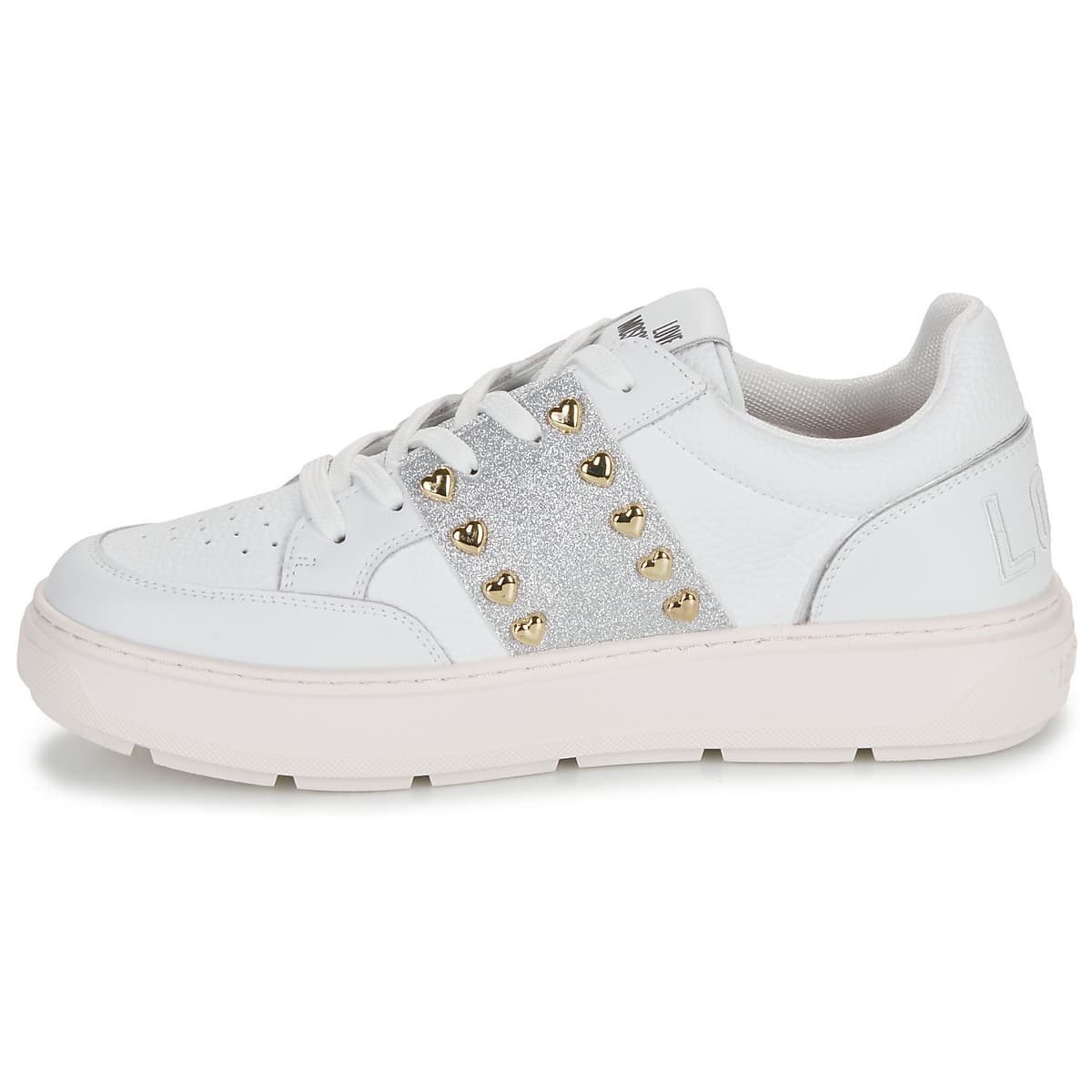Women's Sneakers Love Moschino White