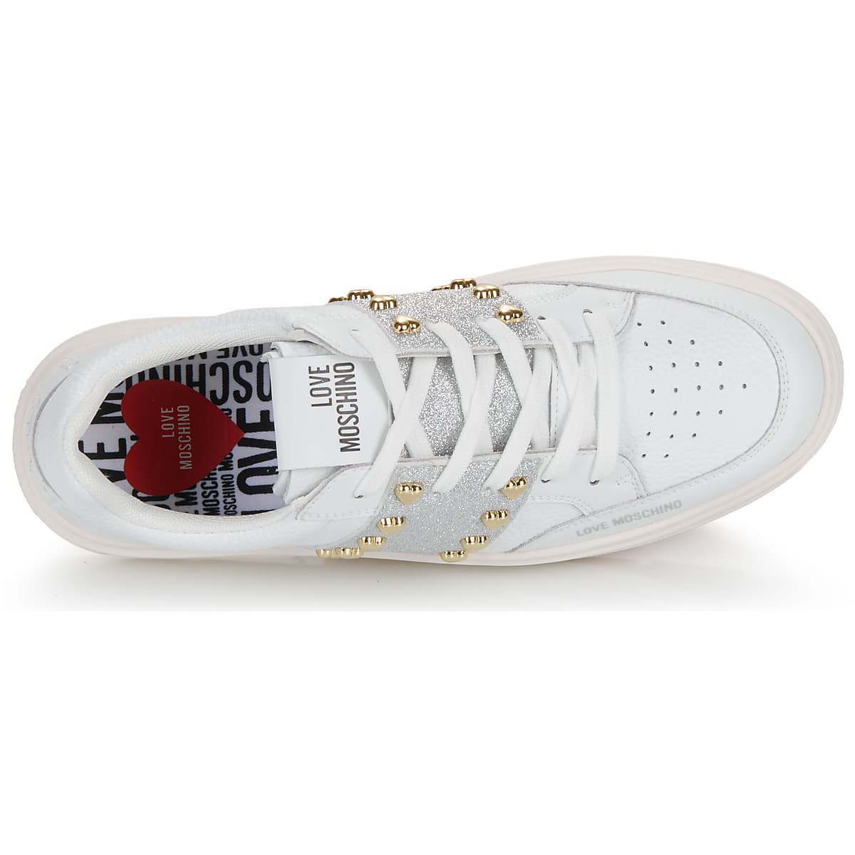Women's Sneakers Love Moschino White