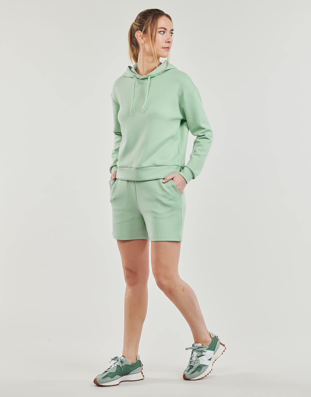 Women's Shorts Only Play Green