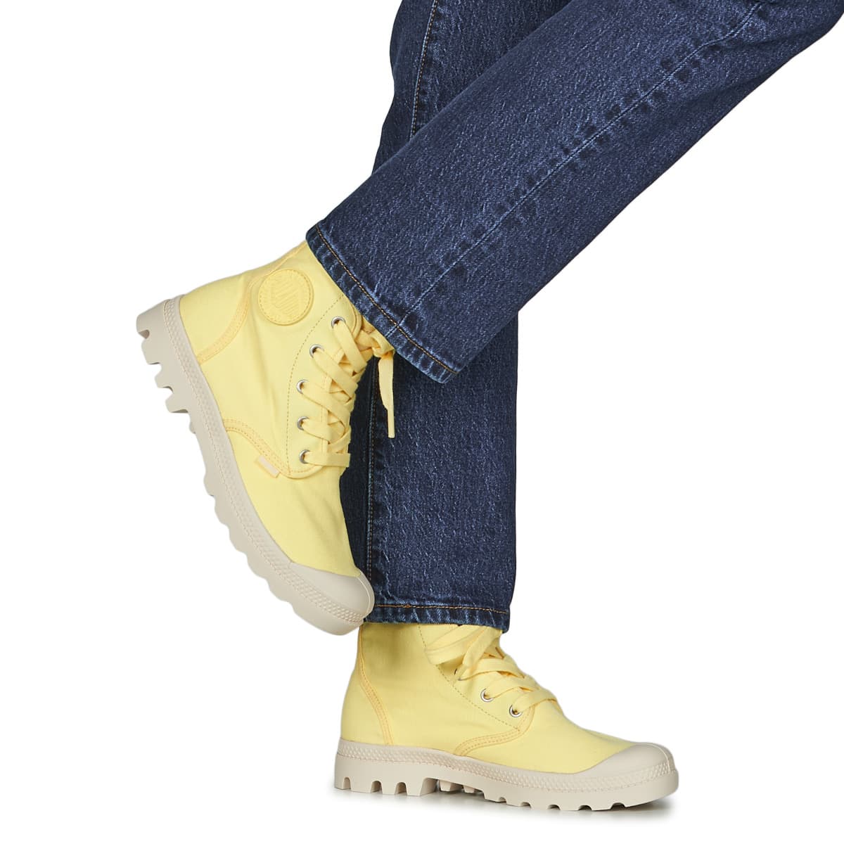 Women's Sneakers Palladium Yellow