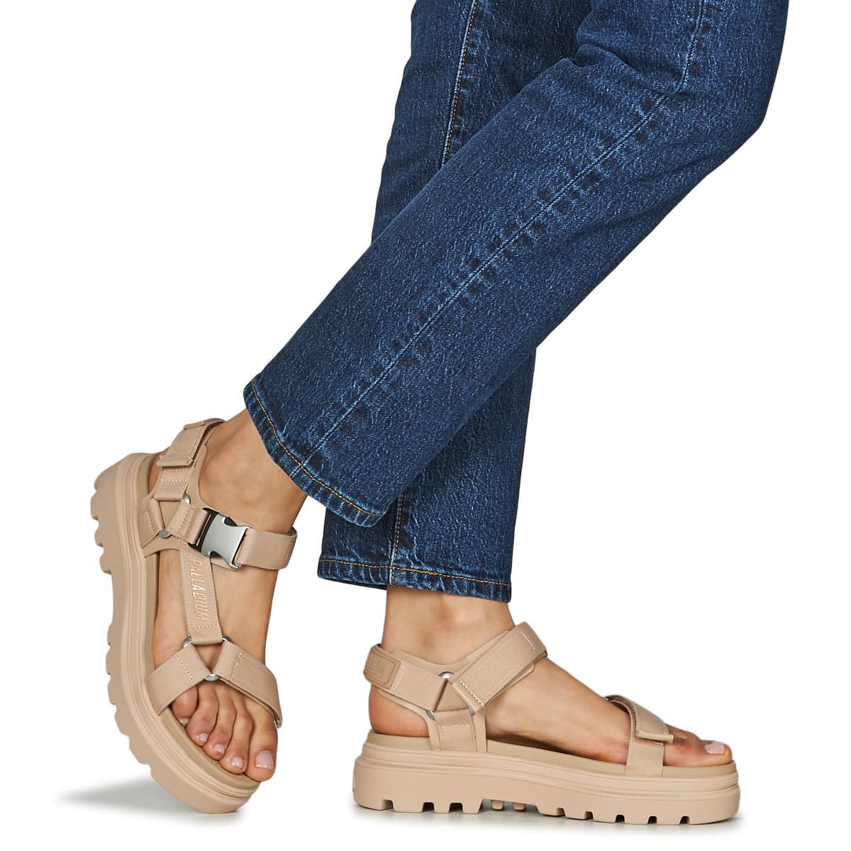 Women's Platforms Palladium Beige