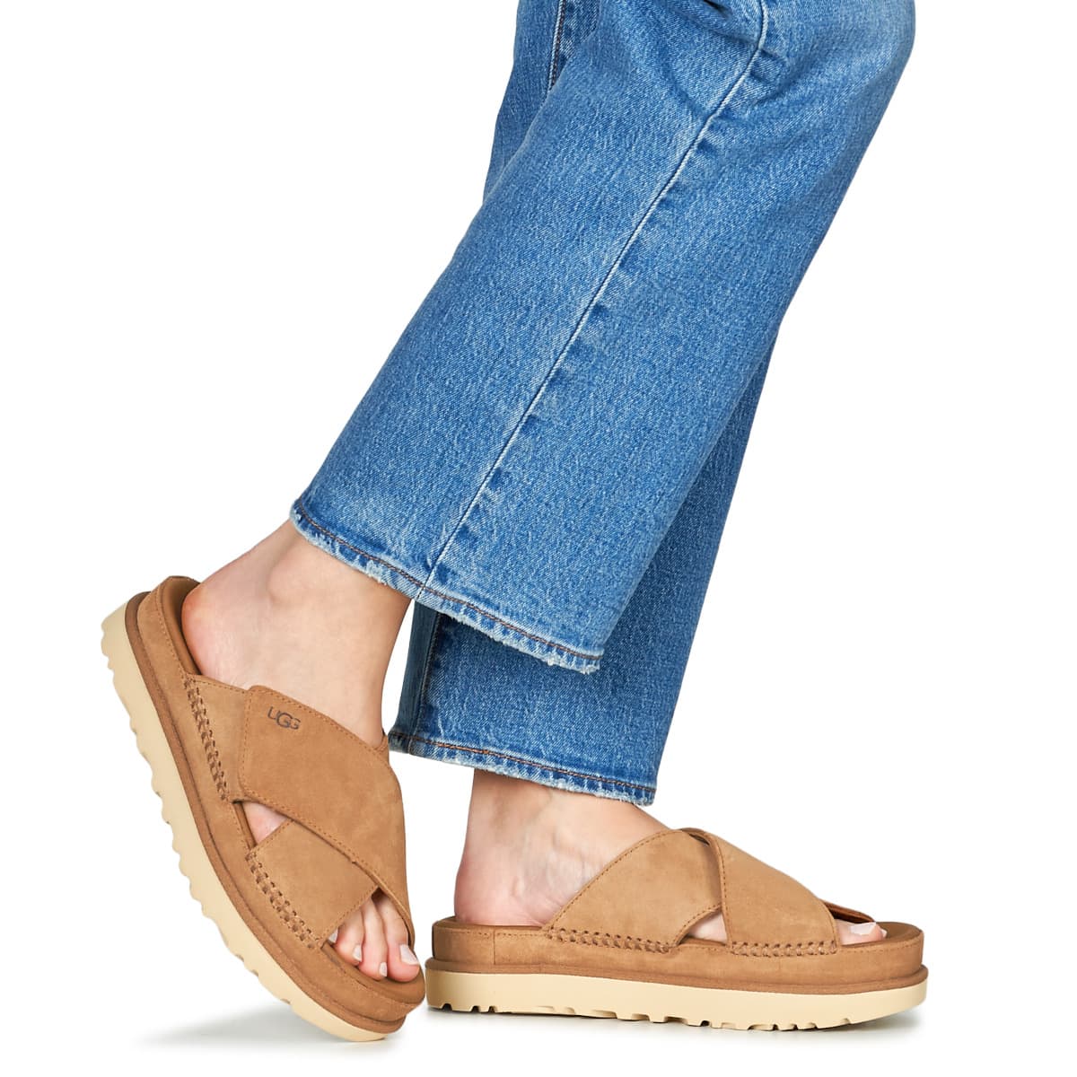 Women's Flip Flops UGG Brown