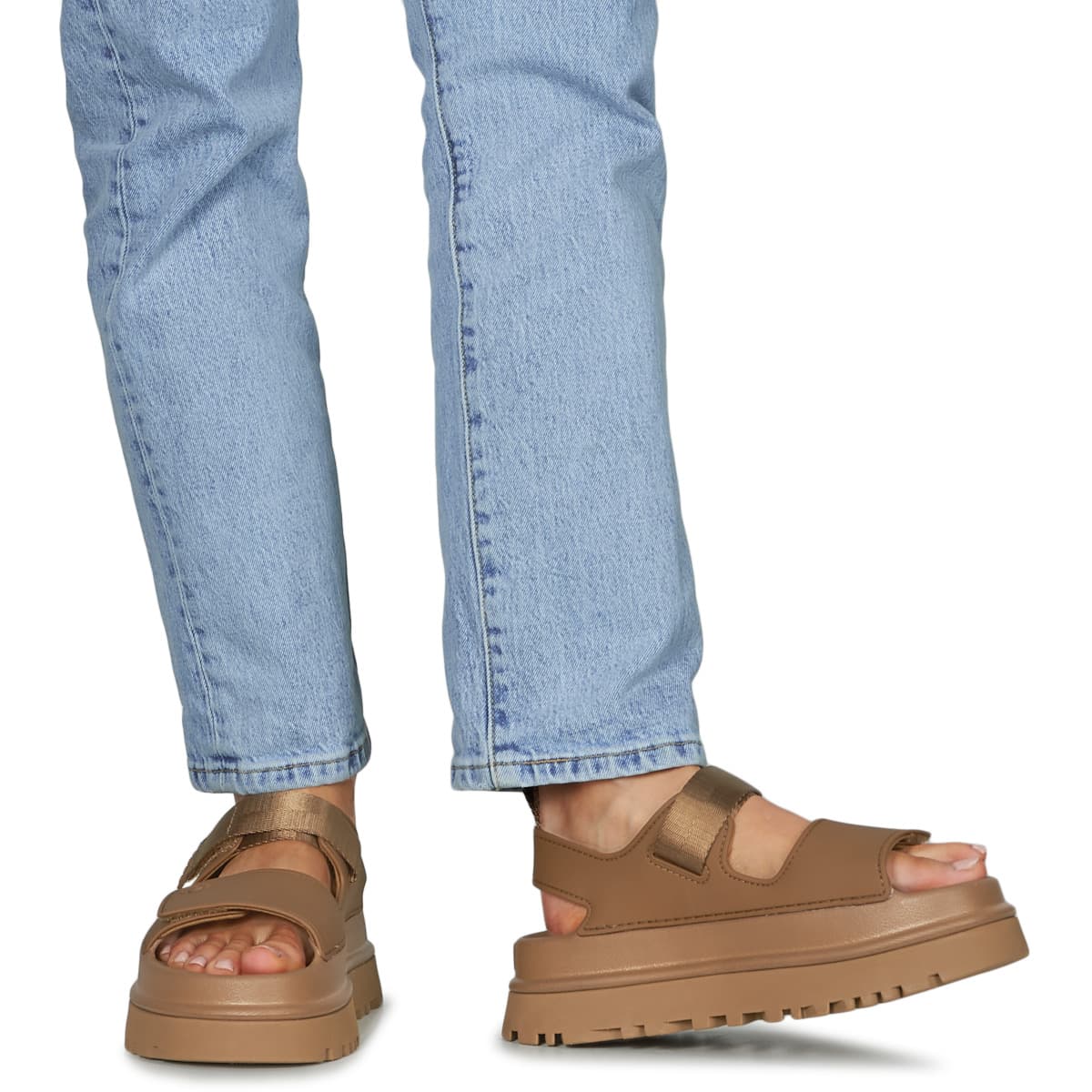 Γυναικεία Goldenglow Σανδάλια Καφέ UGG 1152685-BRWN