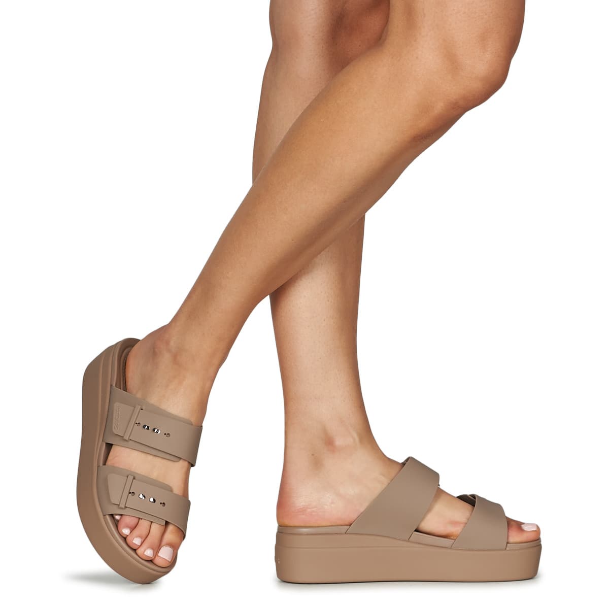 Women's Mules Crocs Beige