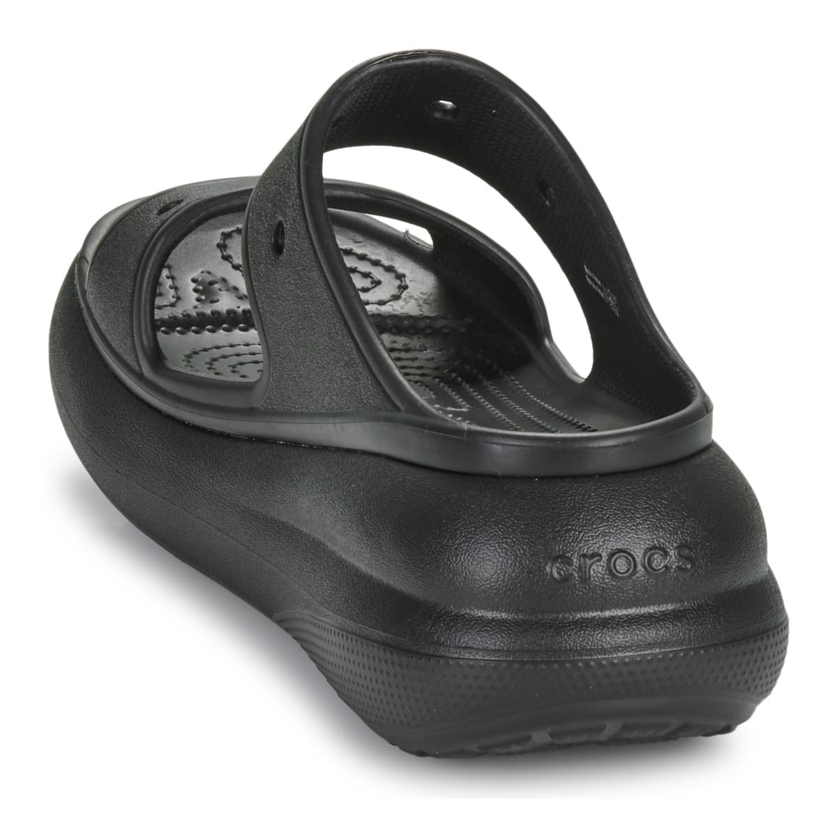 Γυναικείο Mule Crocs Classic Crush Sandal Ανατομικό Χρώματος Μαύρο 207670-001