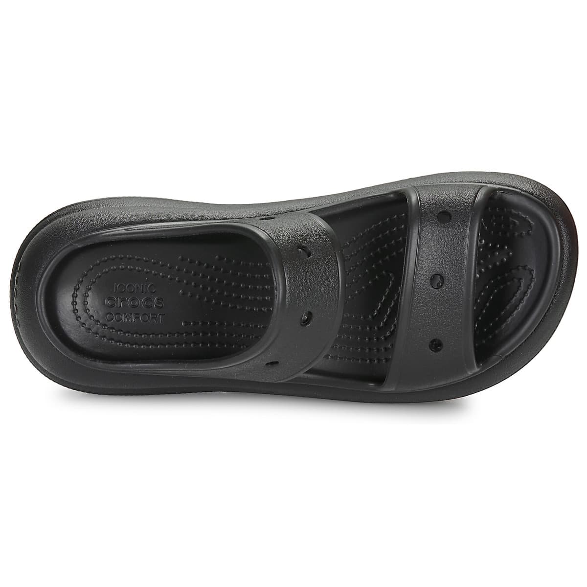 Γυναικείο Mule Crocs Classic Crush Sandal Ανατομικό Χρώματος Μαύρο 207670-001