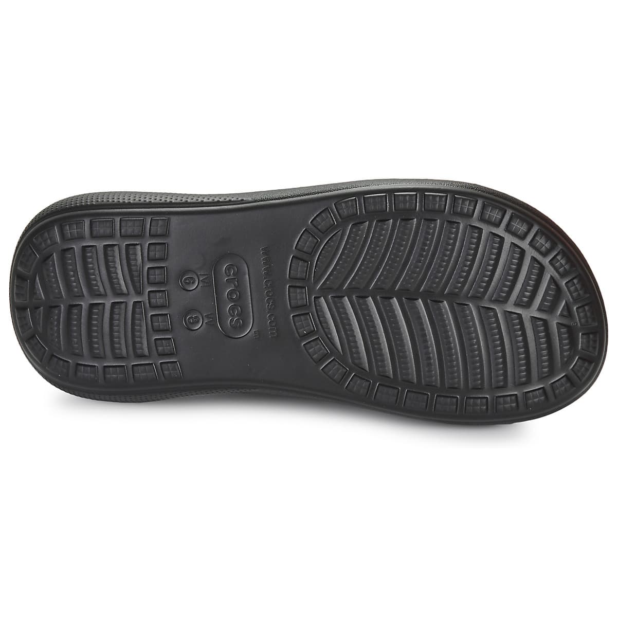 Γυναικείο Mule Crocs Classic Crush Sandal Ανατομικό Χρώματος Μαύρο 207670-001