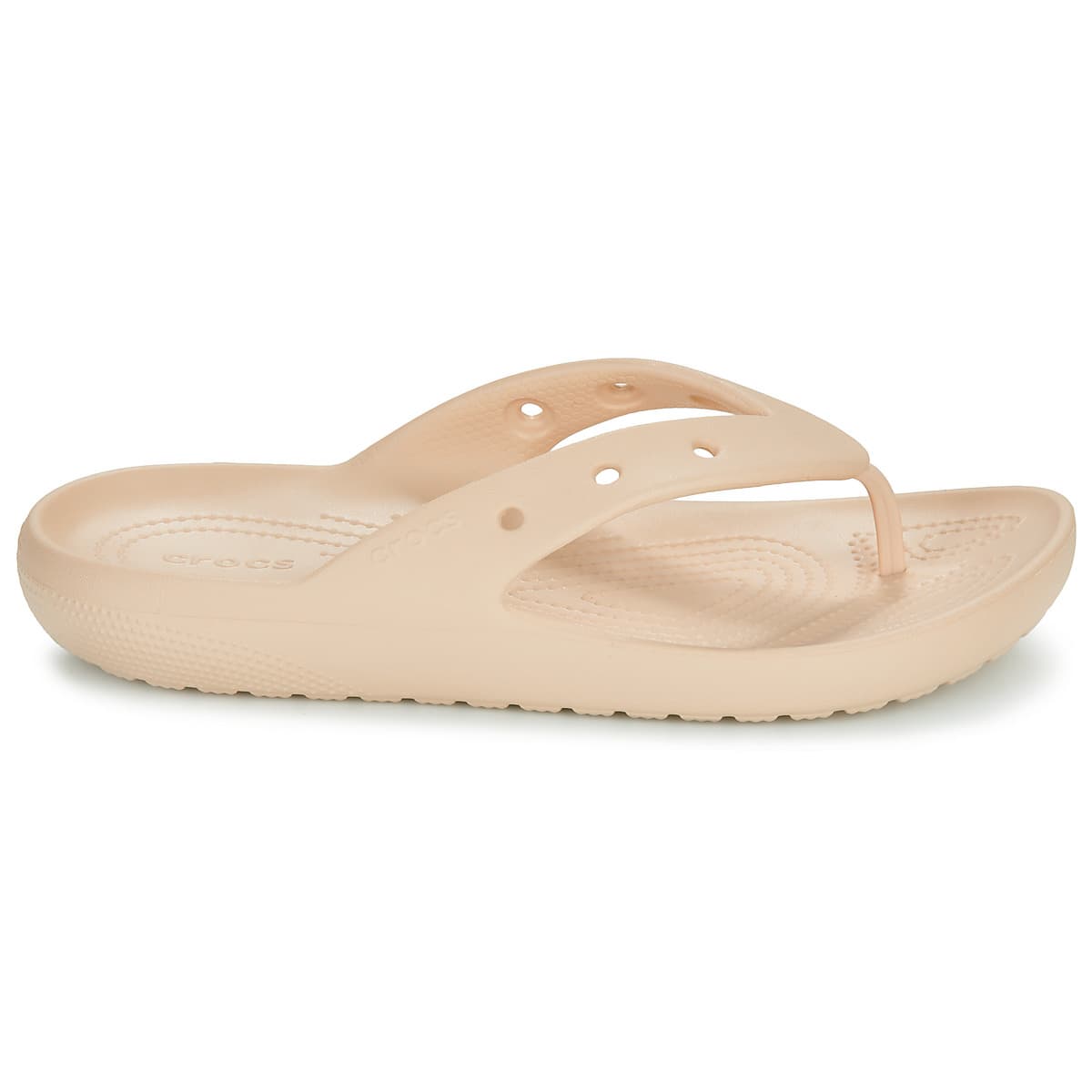 Women's Flip Flops Crocs Beige