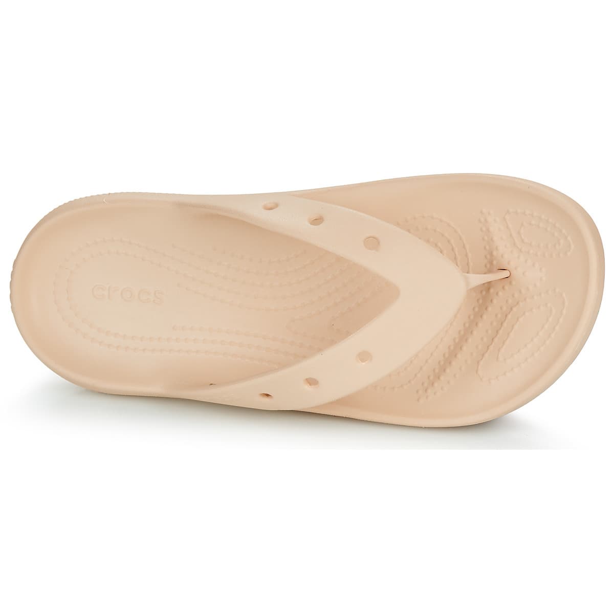 Women's Flip Flops Crocs Beige