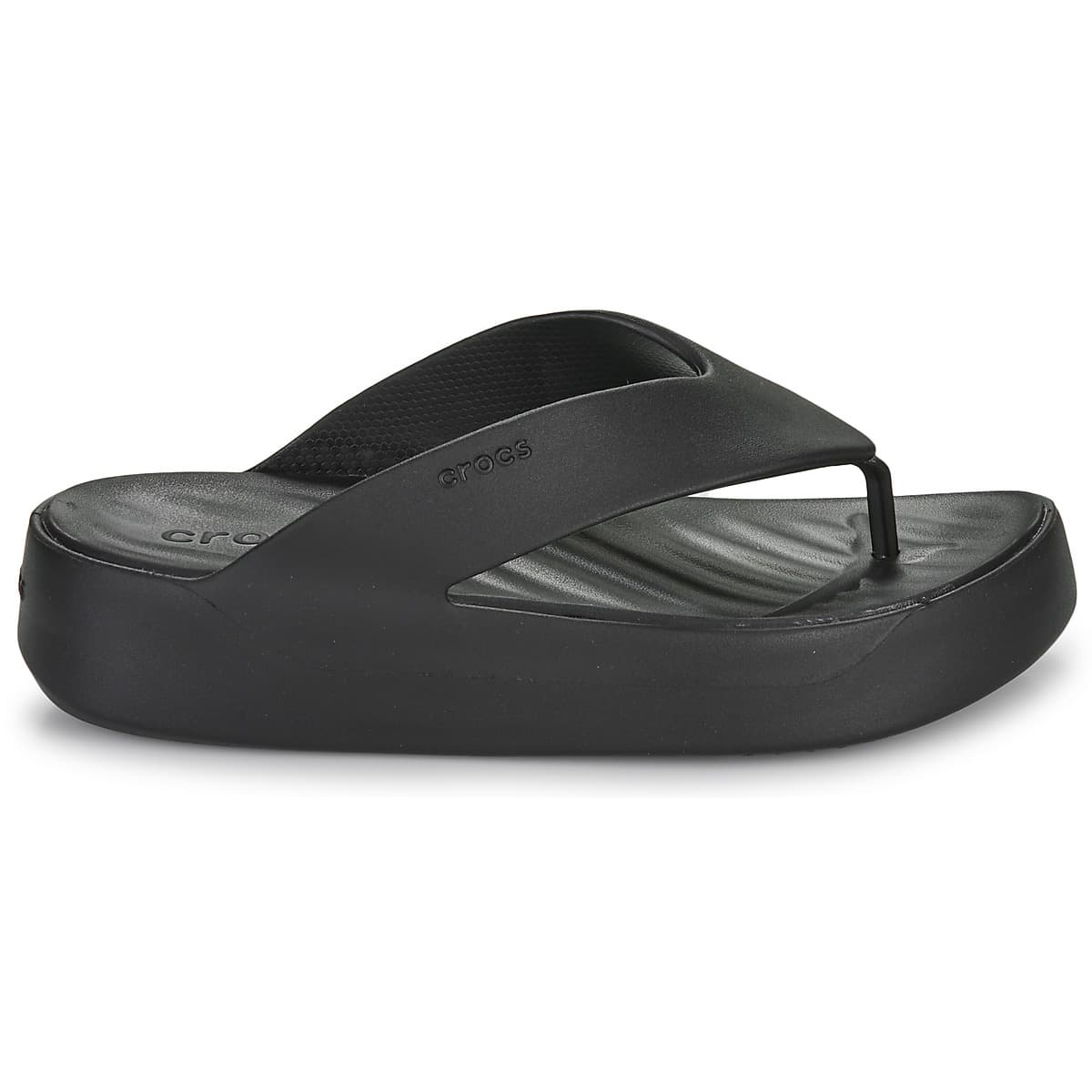 Women's Flip Flops Crocs Black
