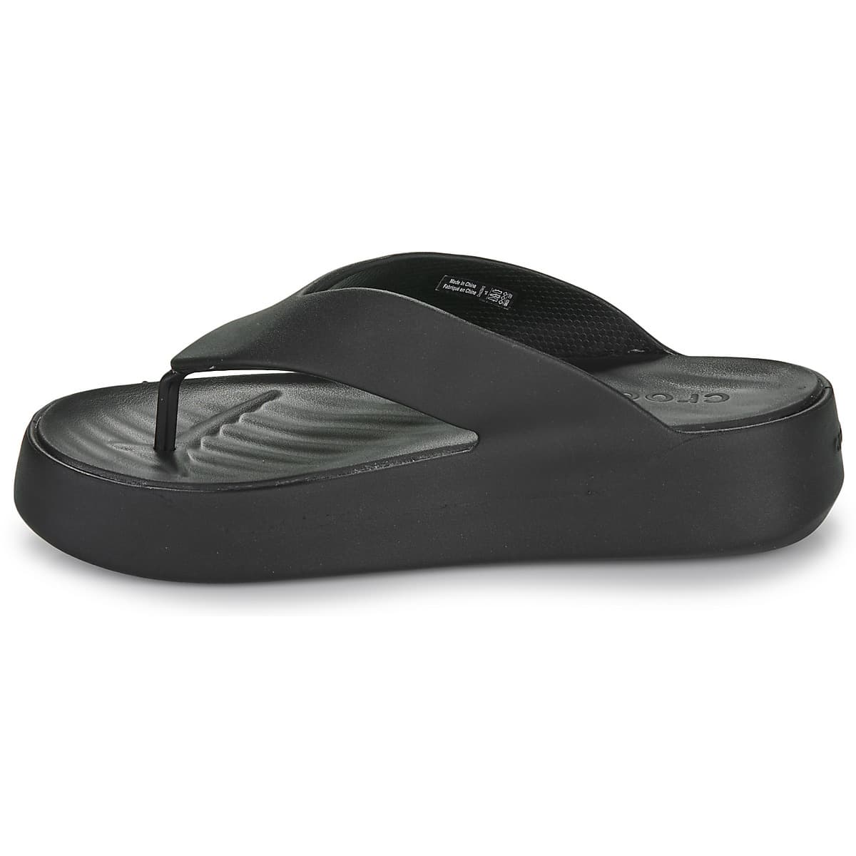 Women's Flip Flops Crocs Black