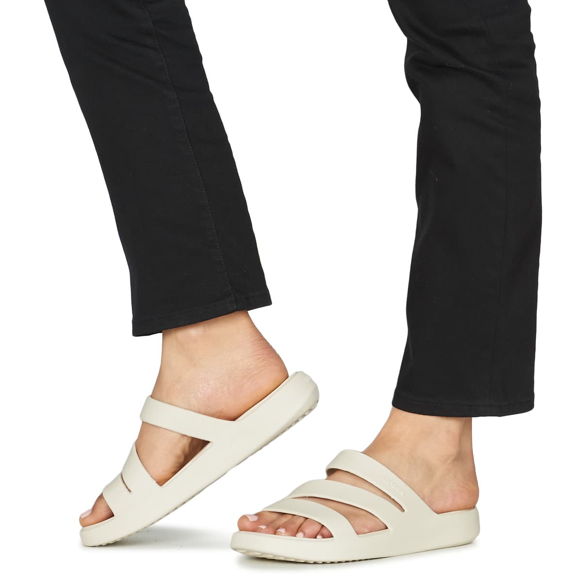 Women's Mules Crocs Beige