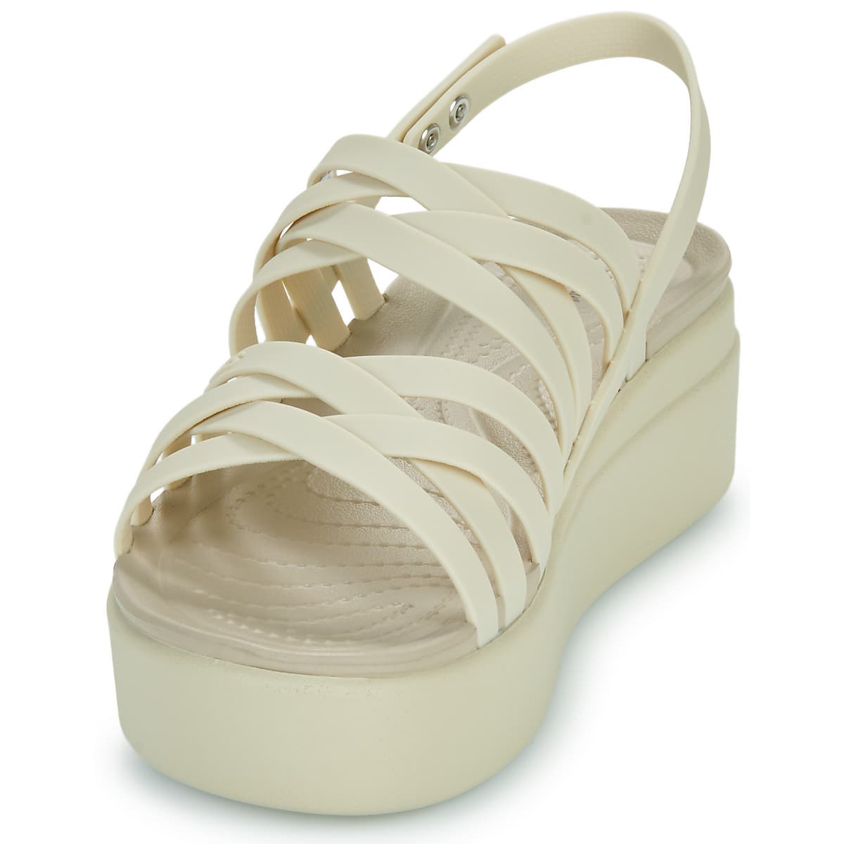 Women's Platforms Crocs Beige