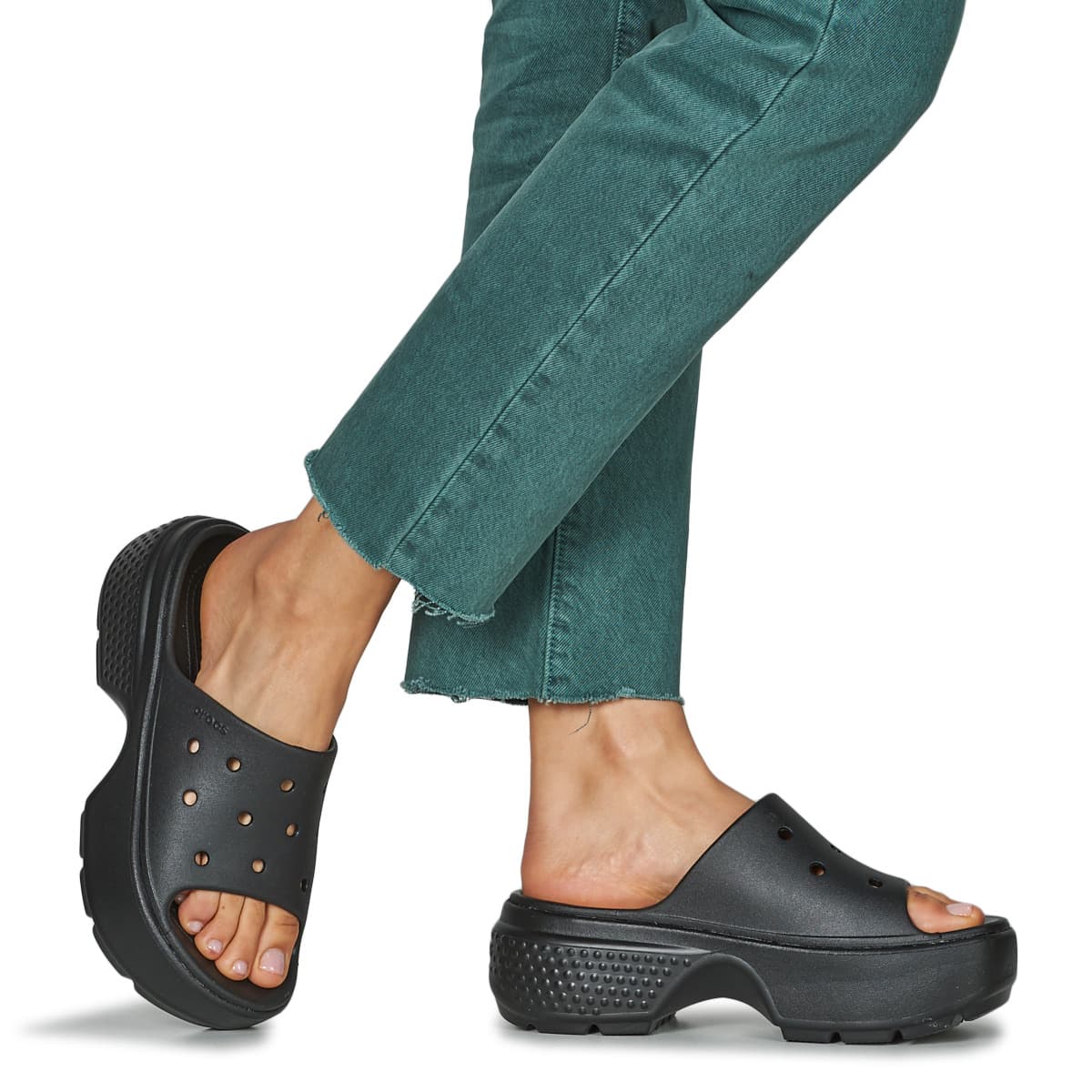 Women's Mules Crocs Black