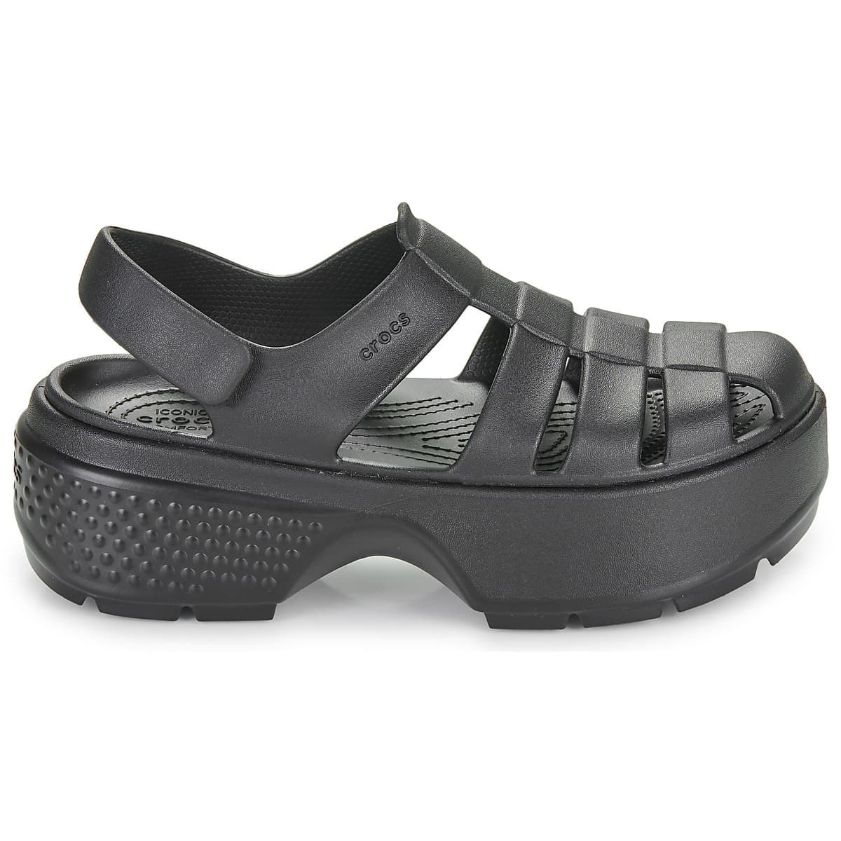 Women's Platforms Crocs Black