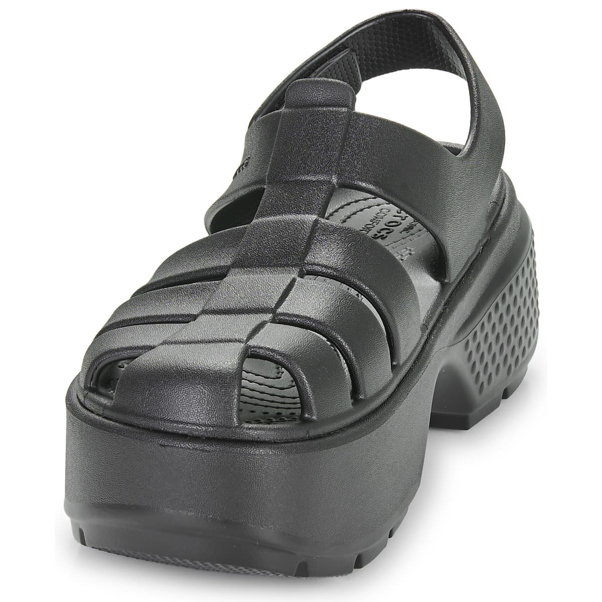 Women's Platforms Crocs Black