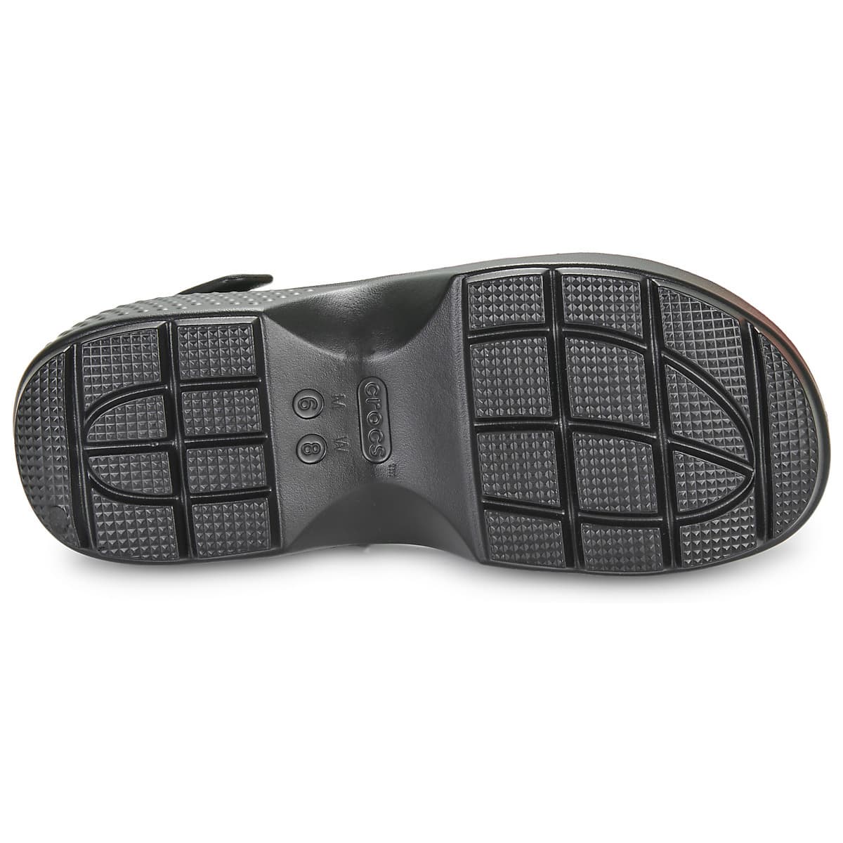 Women's Platforms Crocs Black