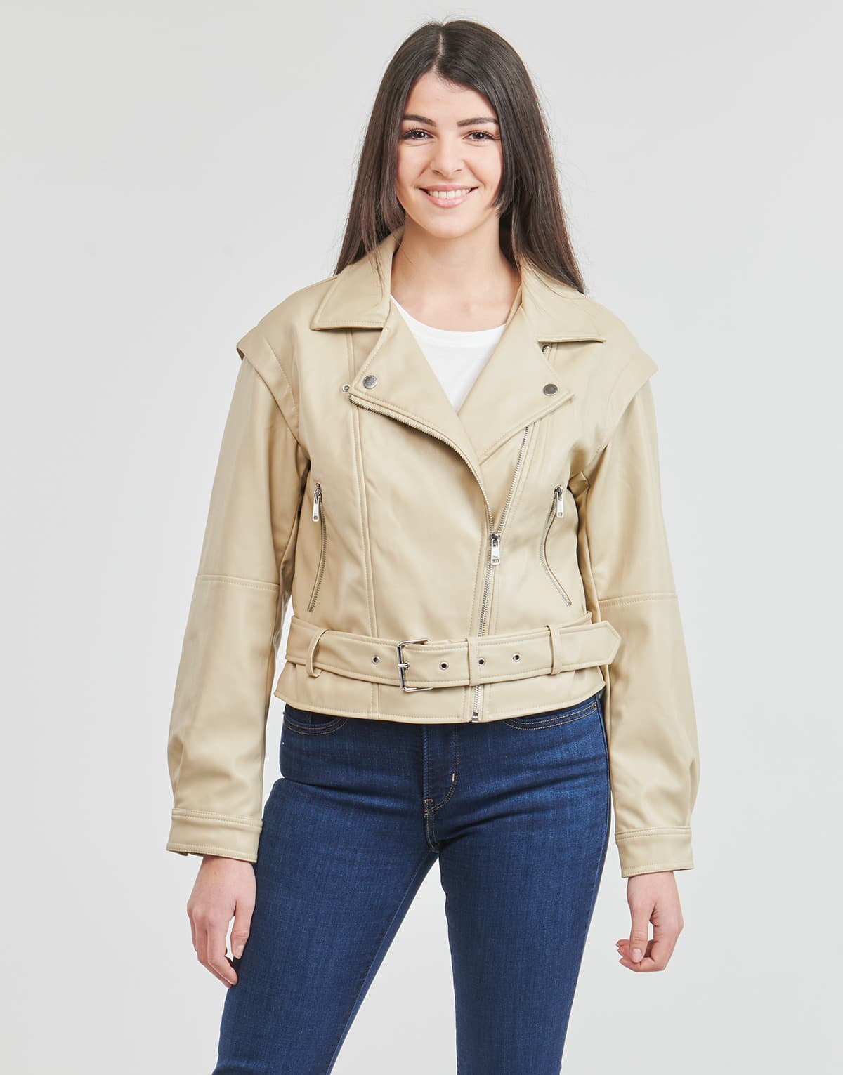 Women's Jackets Only Beige