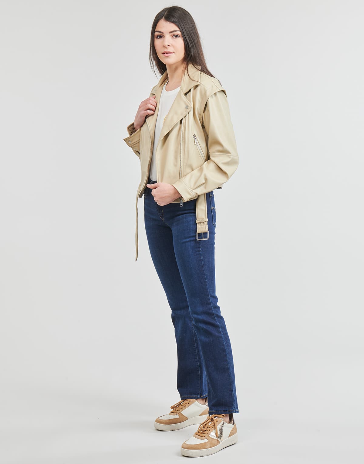 Women's Jackets Only Beige