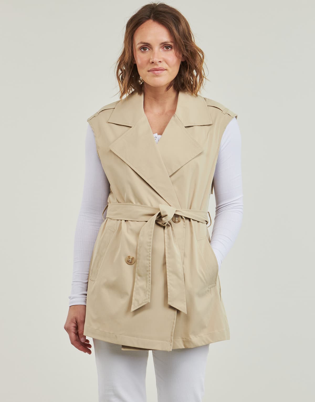 Women's Coats Only Beige