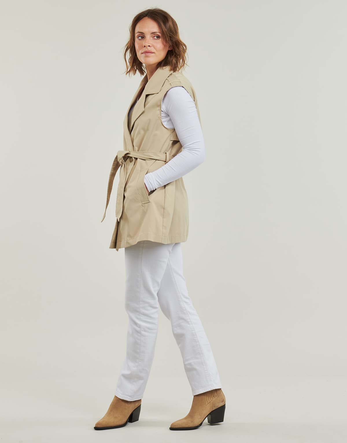 Women's Coats Only Beige
