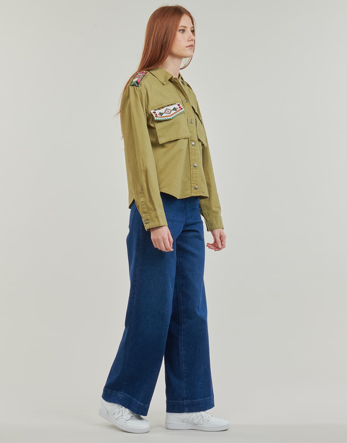 Women's Parkas Only Khaki