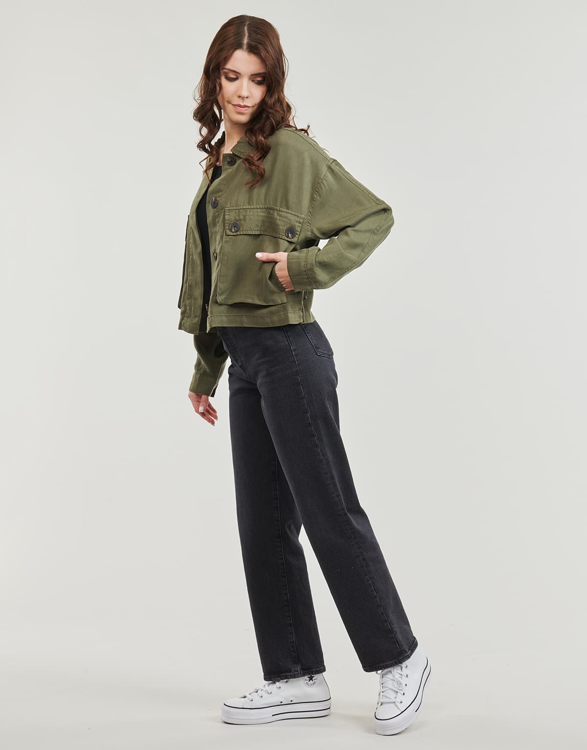 Women's Jackets Only Khaki