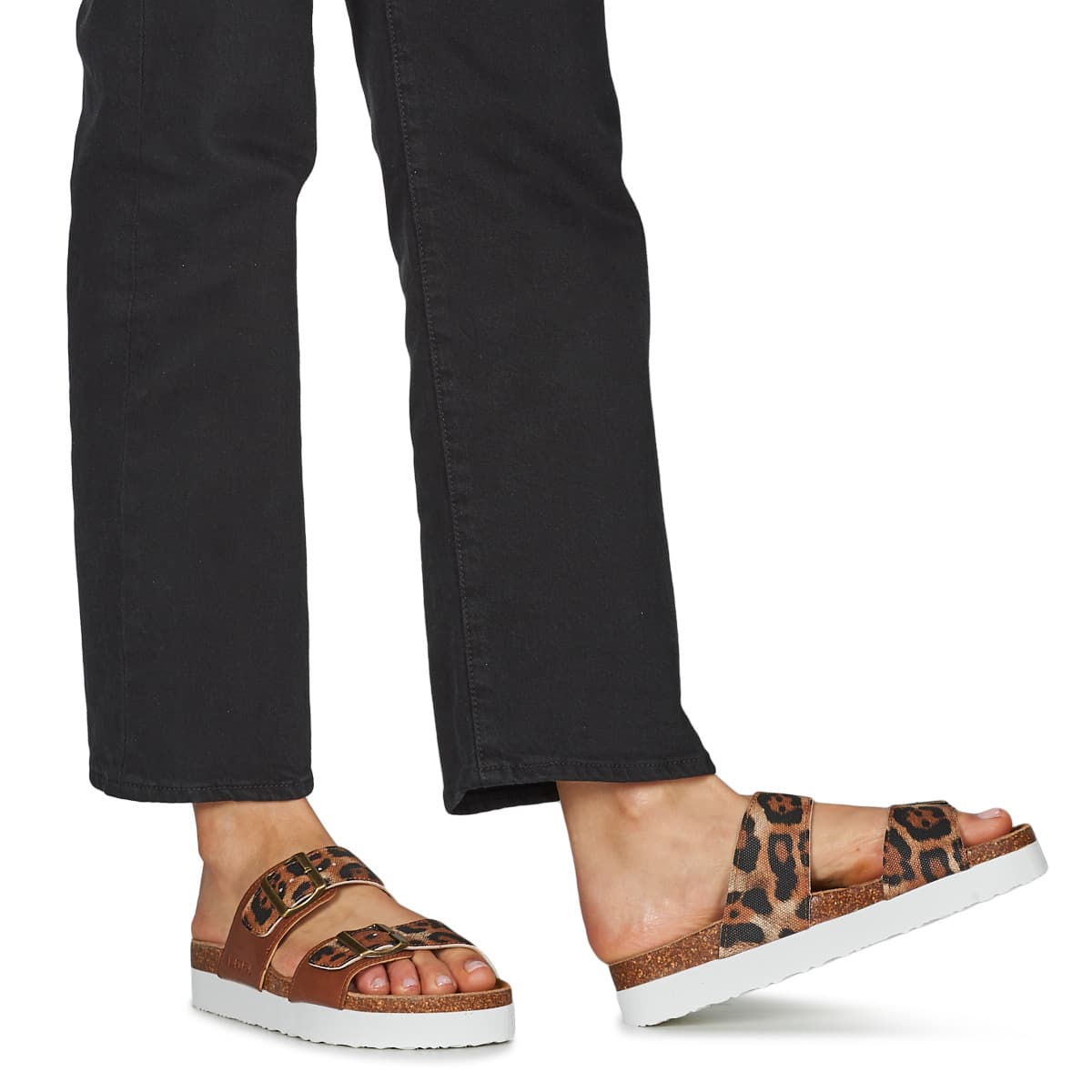 Women's Mules Kaporal Brown