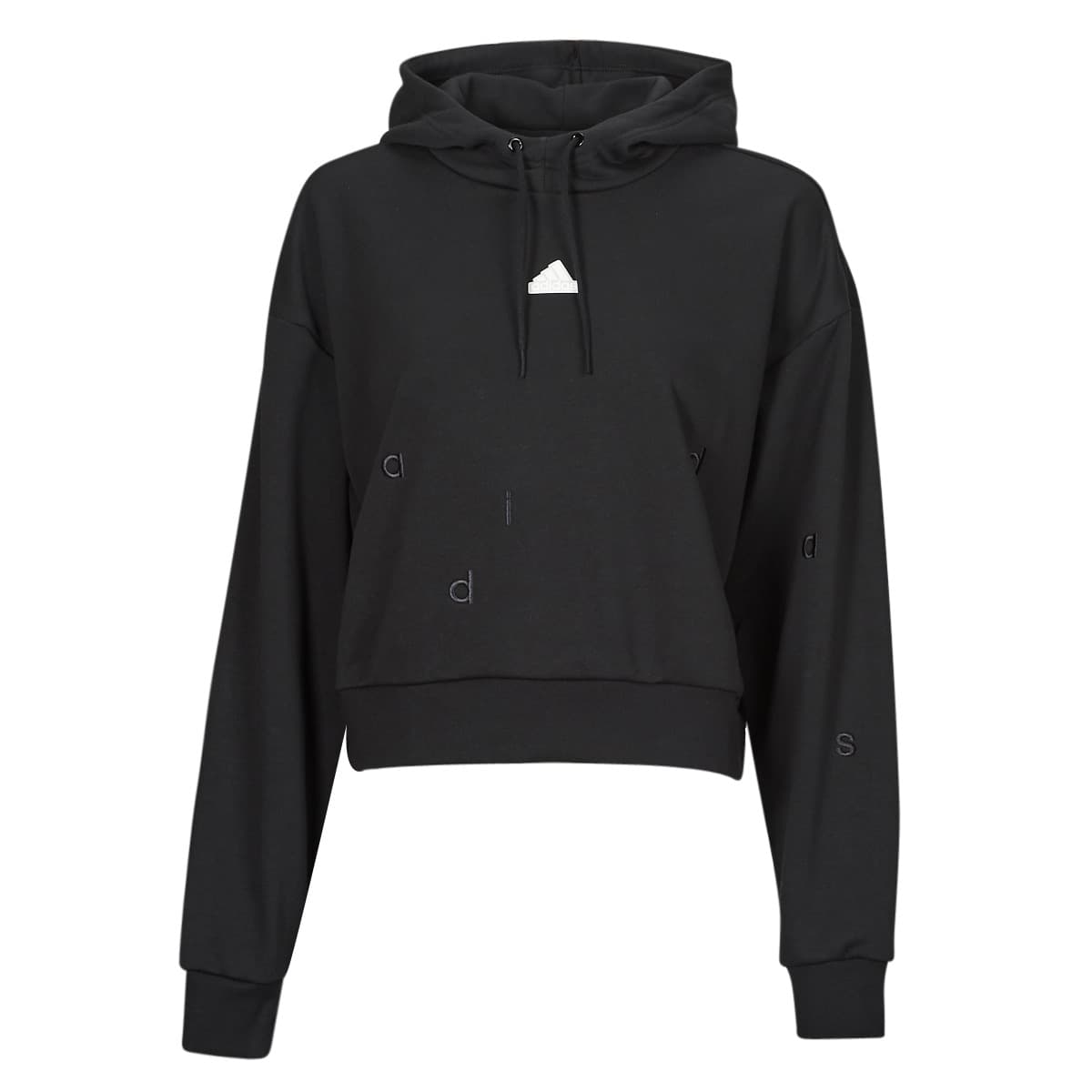 T-shirt με κουκούλα adidas W BLUV Q1 HD