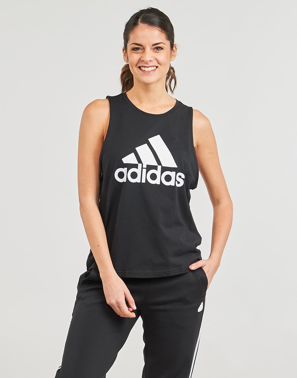 Women's Sleeveless Tops adidas Black