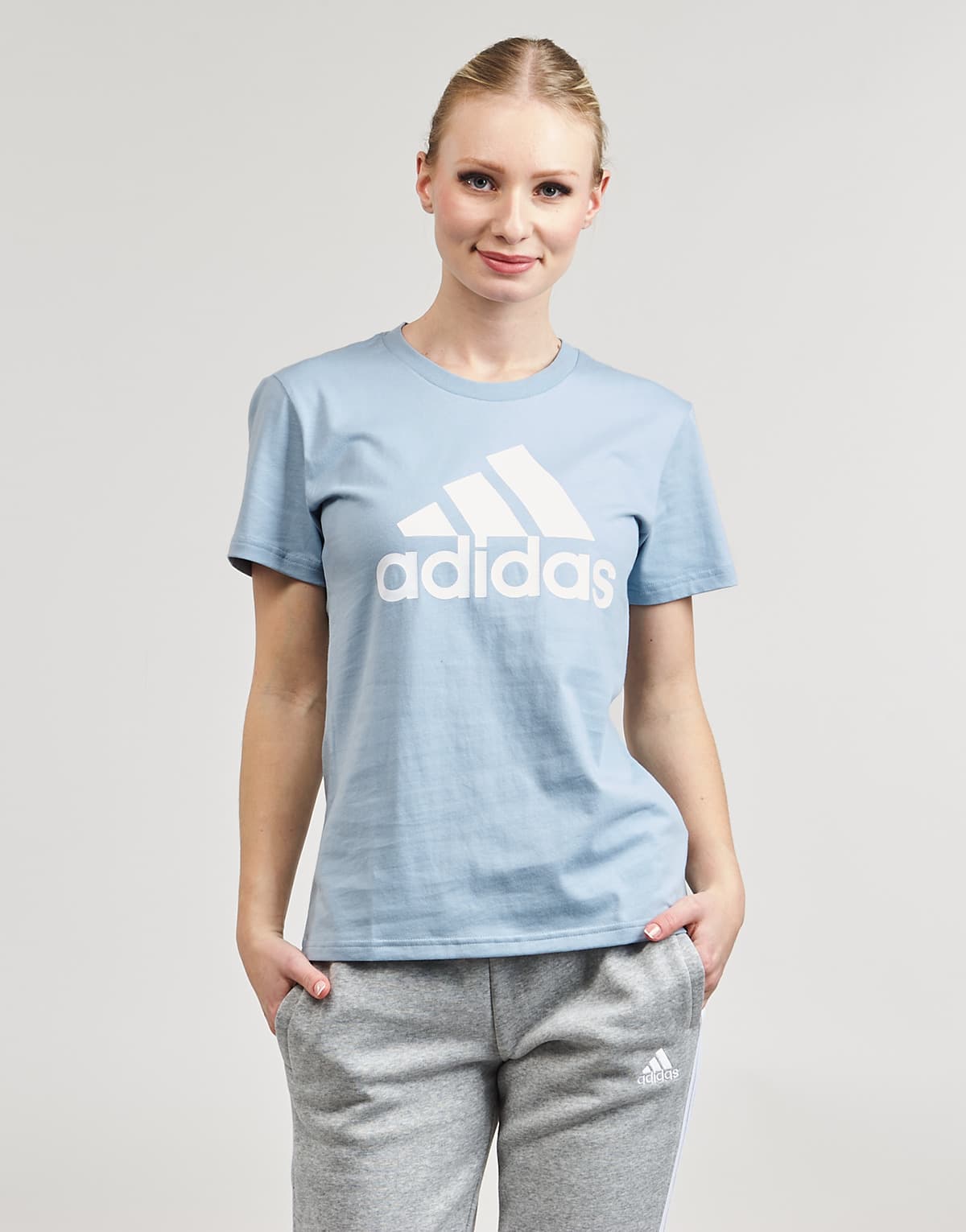 Women's T-Shirts adidas Blue