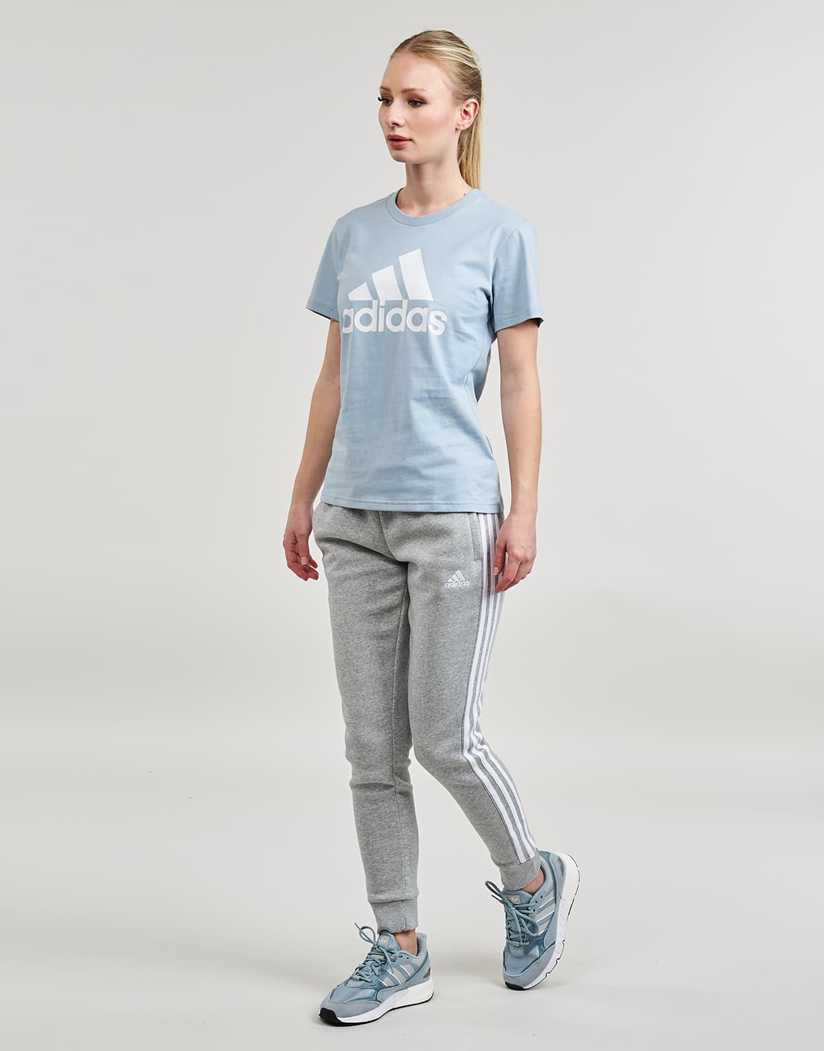 Women's T-Shirts adidas Blue