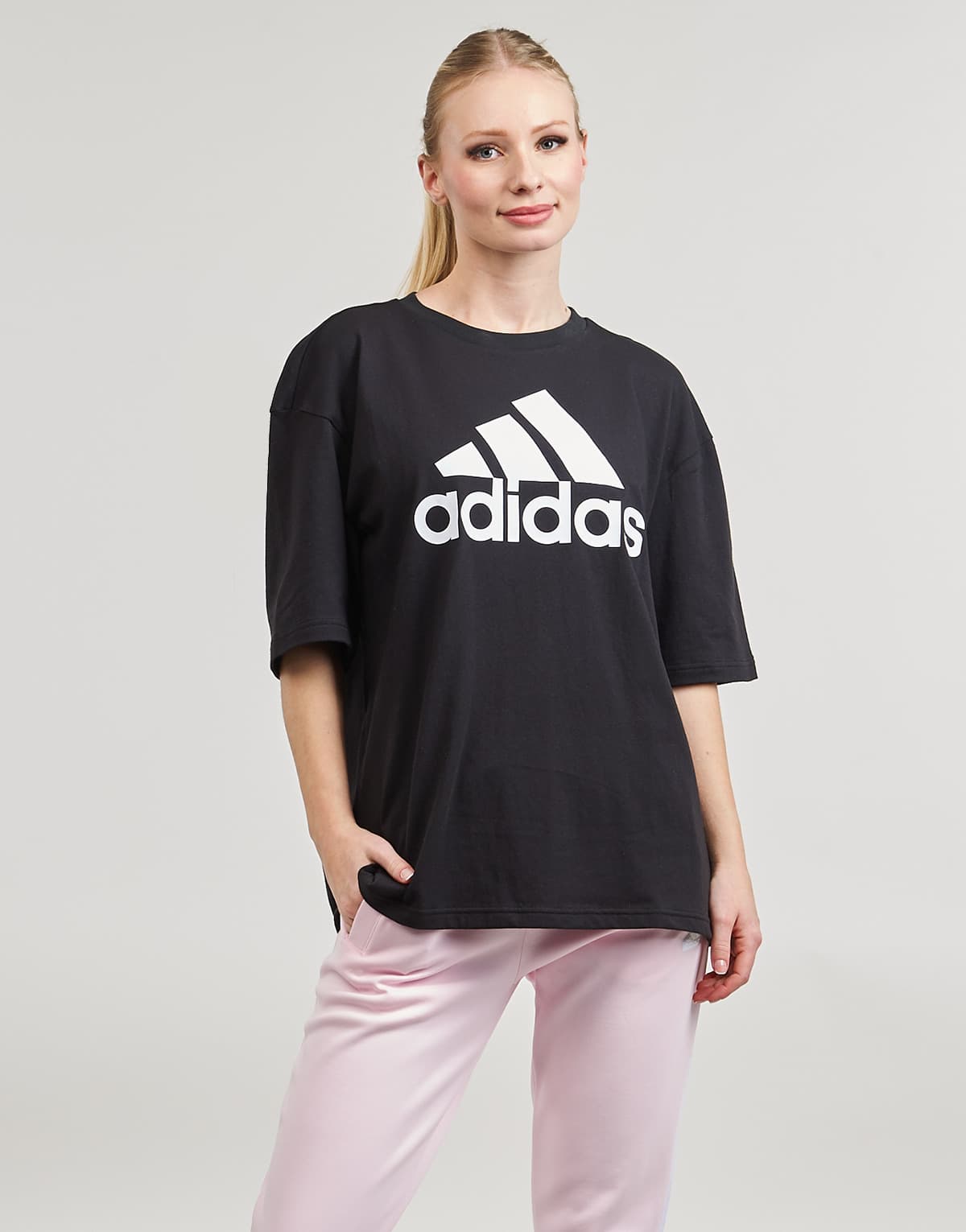 Women's T-Shirts adidas Black