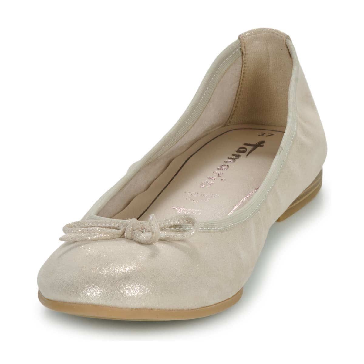 Women's Ballet Flats Tamaris Gold