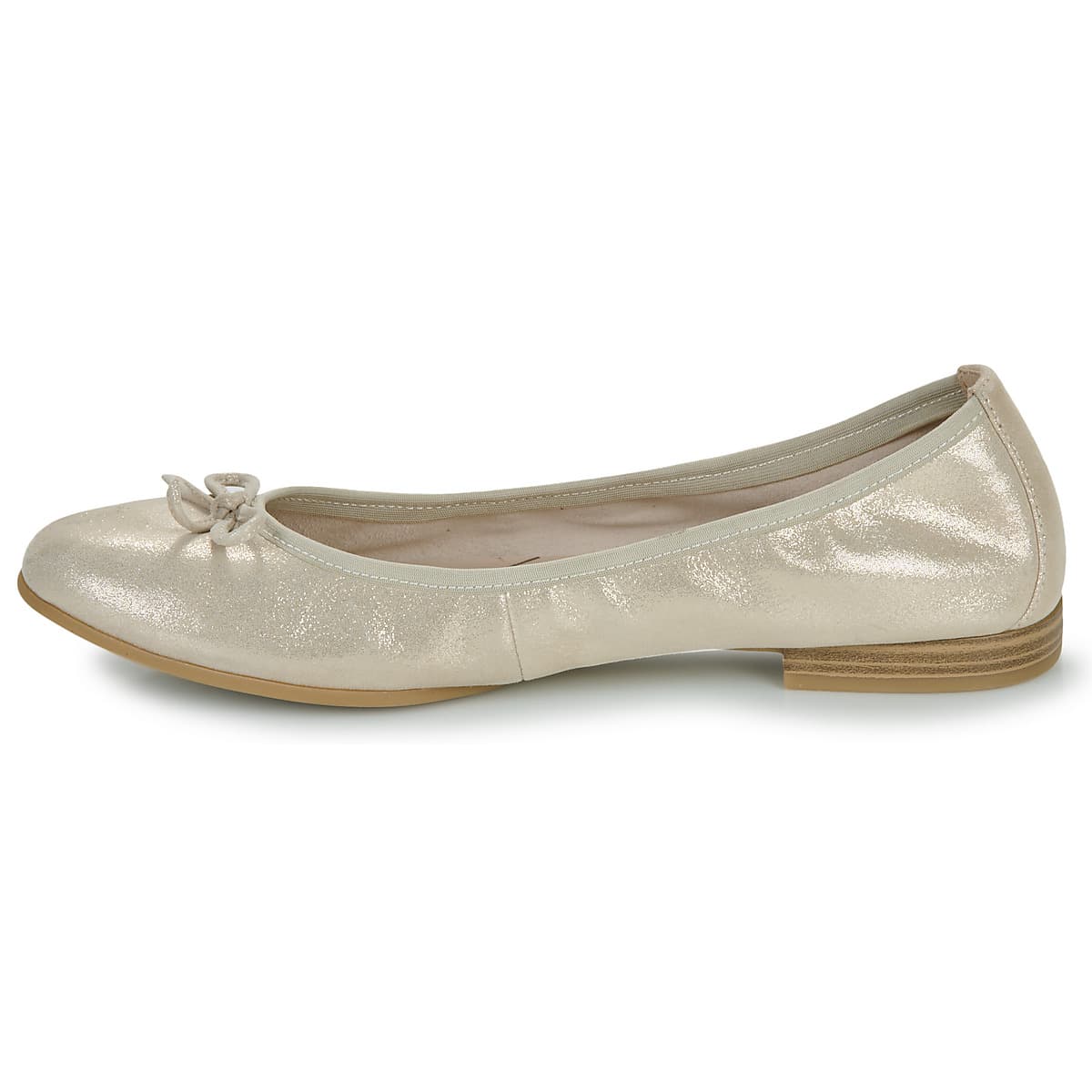 Women's Ballet Flats Tamaris Gold