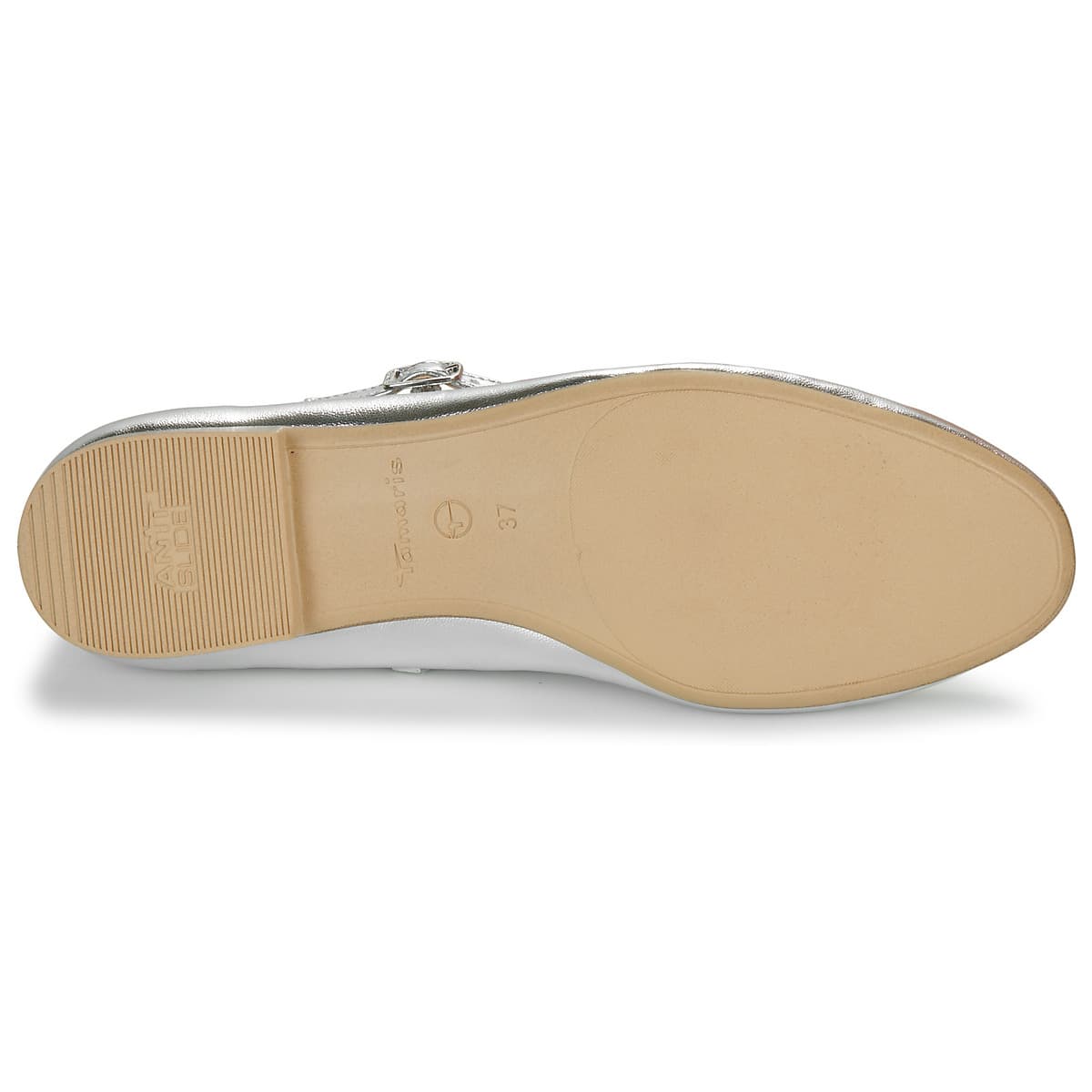 Women's Ballet Flats Tamaris Silver