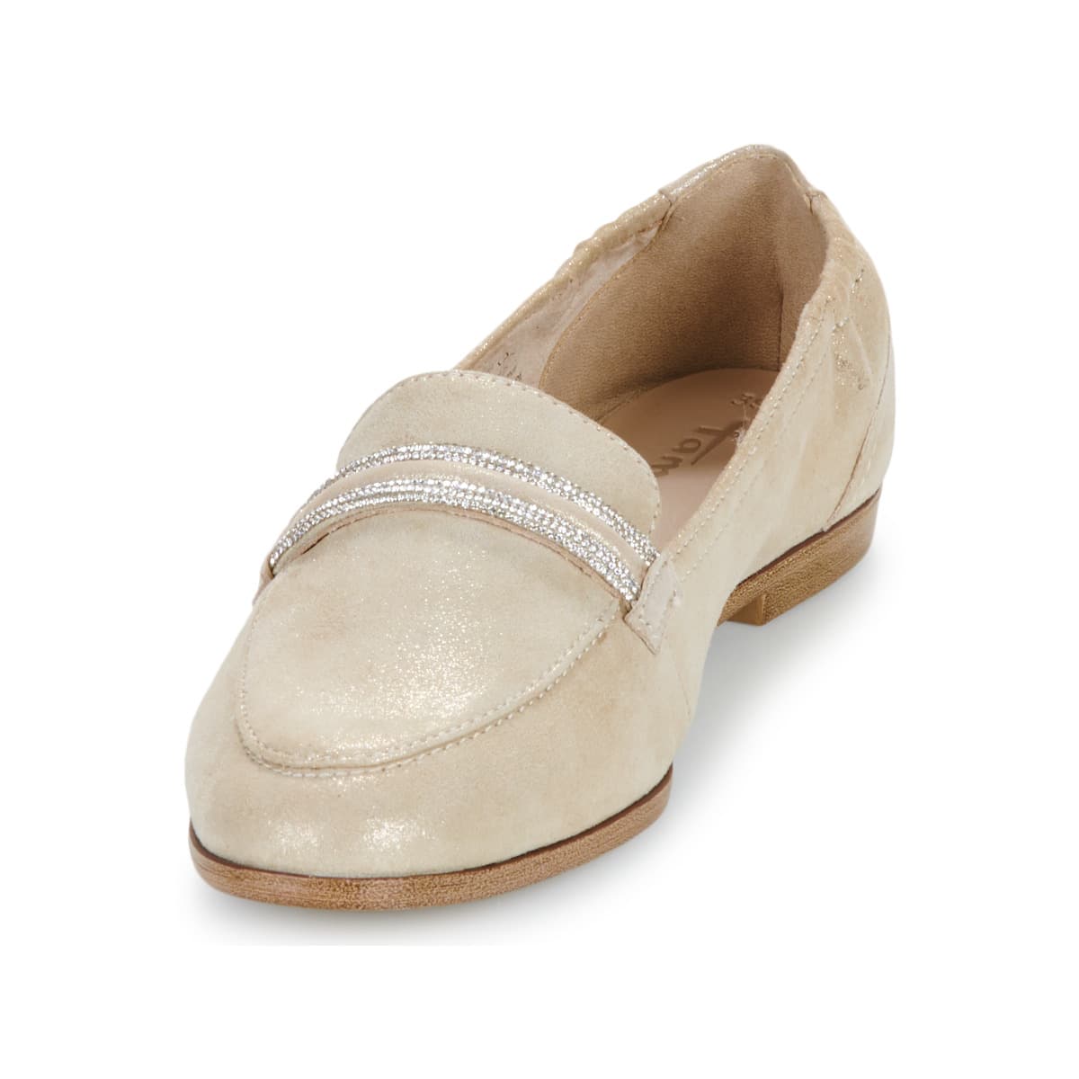 Women's Loafers Tamaris Gold