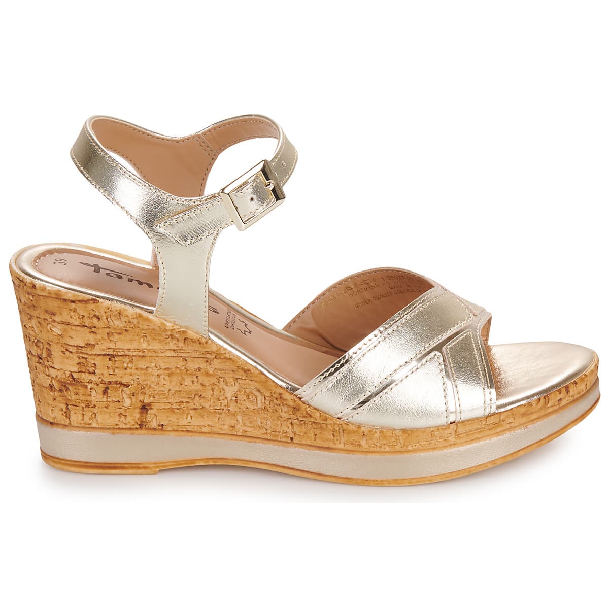 Women's Platforms Tamaris Gold