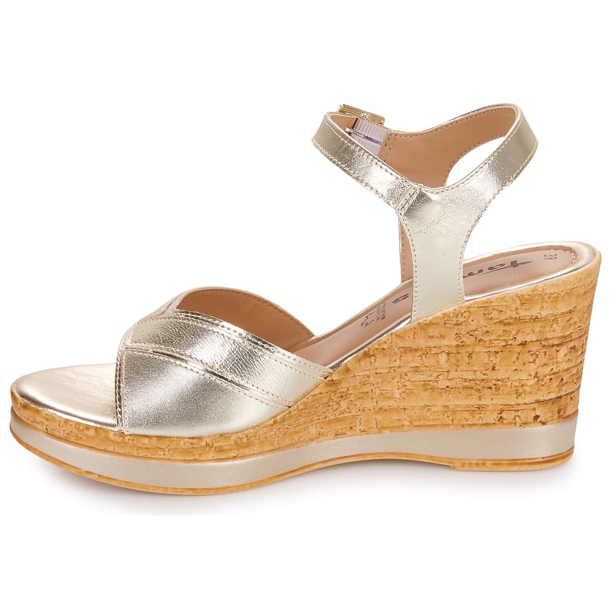 Women's Platforms Tamaris Gold