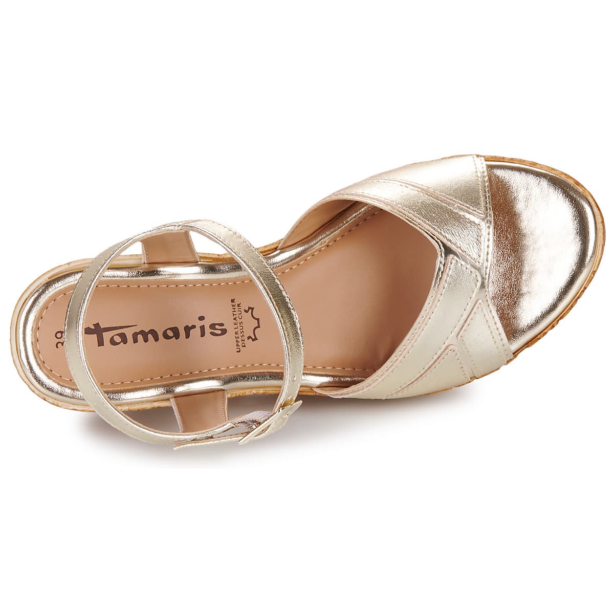 Women's Platforms Tamaris Gold