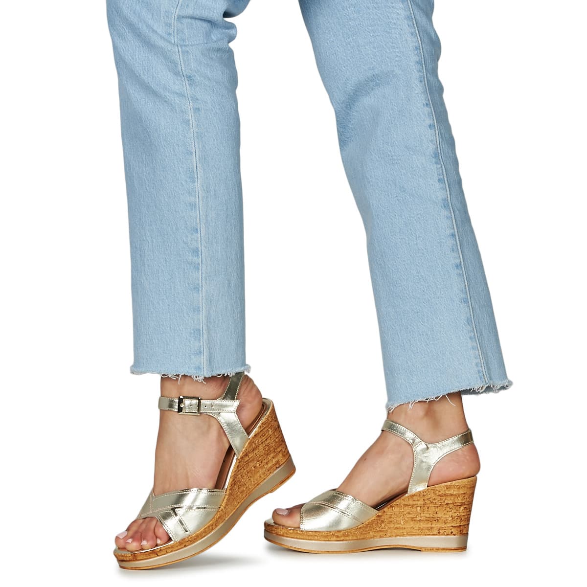 Women's Platforms Tamaris Gold